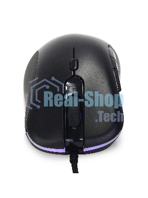 Мышь проводная Crown CMGM-904 черный, 7000 dpi, USB, кнопки - 7