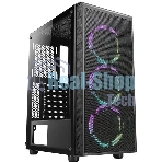 Компьютерный корпус Azza Prime 360E черный без БП ATX 5x120мм 2x140мм 2xUSB 3.0 audio bott PSU
