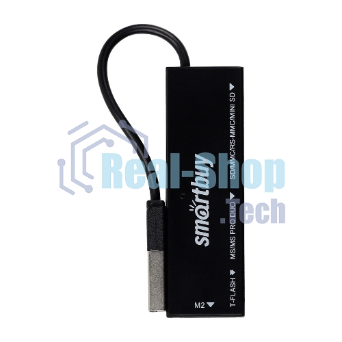 Картридер Smartbuy черный (SBR-717-K). 