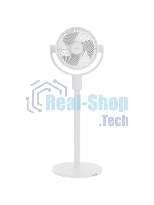 Вентилятор Xiaomi Smart Standing Air Circulation Fan белый, напольный, 18 Вт, 100 скоростей, 32 см