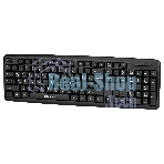 Клавиатура проводная Oklick 180M, PS/2, черный