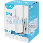 Повторитель беспроводного сигнала Cudy RE1800 AX1800 10/100/1000BASE-TX/Wi-Fi белый