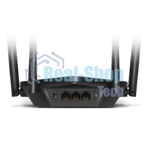 Двухдиапазонный роутер Mercusys MR1500X Wi-Fi 6 AX1500, до 300 Мбит/с на 2,4 ГГц + до 1201 Мбит/с на 5 ГГц