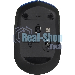 Мышь беспроводная Logitech M171 синий, 1000 dpi, радиоканал, USB, кнопки - 3