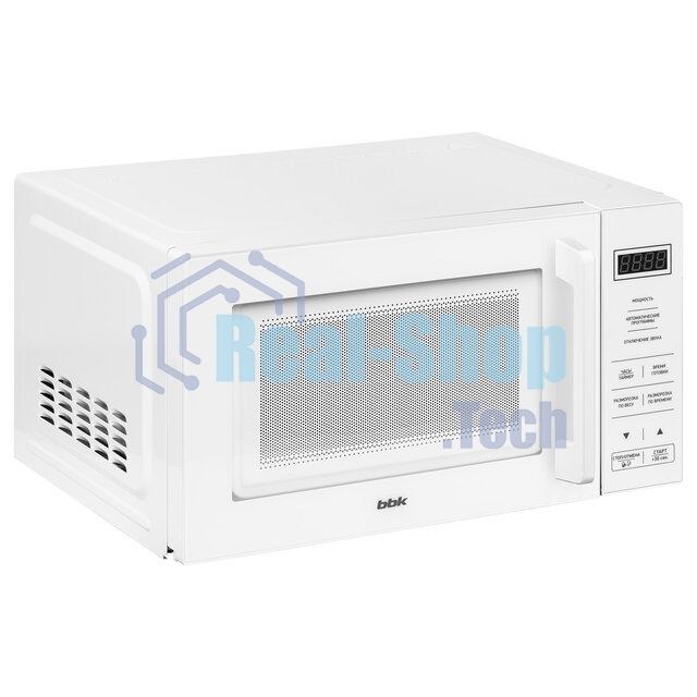 Микроволновая печь BBK 20MWS-751S/W белый, 20 л, 700 Вт, переключатели - сенсор