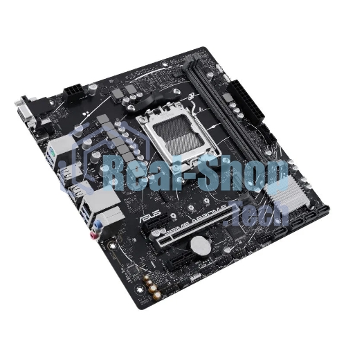 Материнская плата ASUS PRIME A620M-E-CSM, AM5, AMD A620, 2xDDR5, 4xSATA, 1xM.2, 1xPCI-E 4.0 x16, 1xPCI-E x1, 1xDisplayPort, 1xHDMI, 1xVGA, 1x 1Gb LAN, 4xUSB-A 3.2 Gen 1, 4xUSB-A 2.0, 3x3.5 мм, 7.1, Micro-ATX