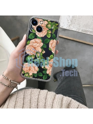 Чехол (клип-кейс) GRESSO Air для Apple iPhone 13 прозрачный/рисунок gr17aaae9098