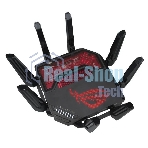 Маршрутизатор ASUS GT-BE19000, черный/красный, 90IG0850-MO9A0V