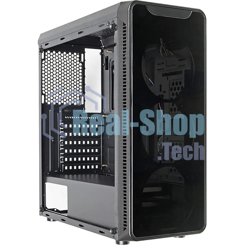 Компьютерный корпус Accord JP-X черный без БП ATX 2xUSB 2.0 1xUSB 3.0 bott PSU