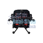 Кресло игровое Бюрократ Knight Outrider Light-20 черный с подголов. крестовина металл