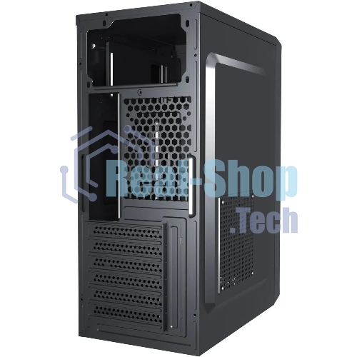Компьютерный корпус Digma DCC-MD302 черный без БП ATX 1x80мм 3x120мм 2xUSB 2.0 2xUSB 3.0 audio