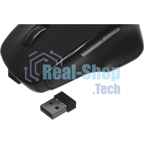 Мышь беспроводная SVEN RX-590SW черный, 1600 dpi, радиоканал, Bluetooth, USB, кнопки - 7
