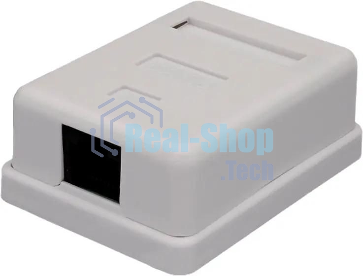 Розетка Suprlan 10-0355-1, RJ45 1 кат.6 UTP