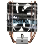 Кулер для процессора PCCooler R200 S115X/1200/1700/AM4/AM5 (TDP 110W, 90мм Non LED Fan, 2 тепловые трубки 6мм, 2200RPM, 28,3dBa)