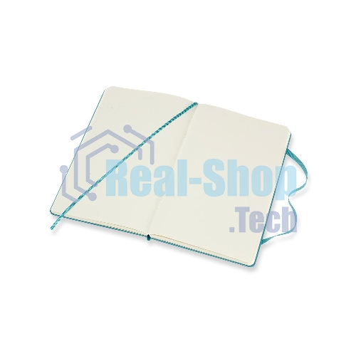 Блокнот Moleskine CLASSIC QP062B35 Large 130х210 мм, 240 страниц, нелинованный, твердая обложка, голубой