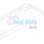 Чехол (клип-кейс) BoraSCO для Apple iPhone 15 Plus прозрачный