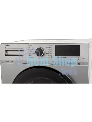 Стиральная машина Beko WSPE6H616S серебристый, загрузка фронтальная 6,5 кг, 1200 об/мин., класс: А++