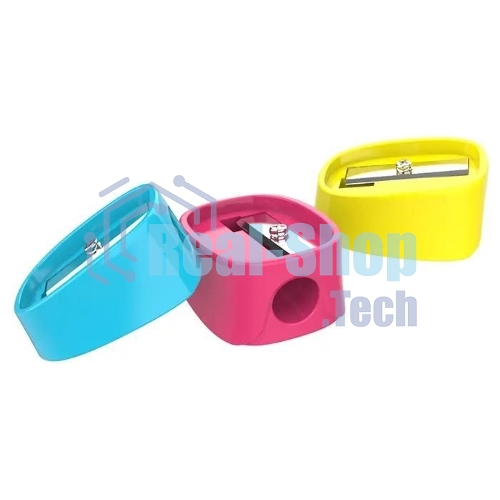 Точилка для карандашей ручная Deli ER00803 U-touch, 1 отверстие, пластик, ассорти, туба