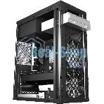 Компьютерный корпус Digma DCC-MD302 черный без БП ATX 1x80мм 3x120мм 2xUSB 2.0 2xUSB 3.0 audio