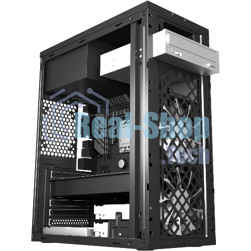 Компьютерный корпус Digma DCC-MD302 черный без БП ATX 1x80мм 3x120мм 2xUSB 2.0 2xUSB 3.0 audio