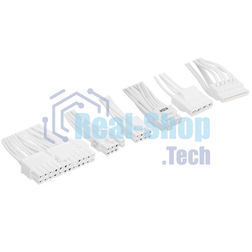 Блок питания Deepcool/GAMERSTORM PN1000M WH (ATX 3.1, 1000W, Full Cable Management, PWM 135мм fan, Active PFC, 80+ GOLD, Active PFC + Full Bridge SRC LLC + DC/DC,Gen5 PCIe, белый) RET