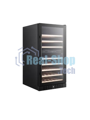 Винный шкаф Temptech CL120DB черный, 261 л, 2 отсека, 94 бут., класс G