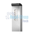 Флешка USB ADATA UR350 (UR350-128G-RSR/BK), 128Gb, USB 3.2, R/W 100/15, серебристый/черный