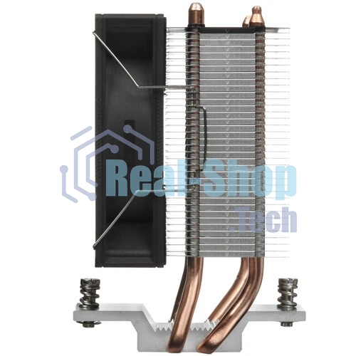 Кулер для процессора PCCooler R200 S115X/1200/1700/AM4/AM5 (TDP 110W, 90мм Non LED Fan, 2 тепловые трубки 6мм, 2200RPM, 28,3dBa)