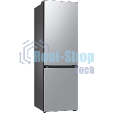 Холодильник Samsung RB34C600ESA/EF серебристый двухкамерный 230/114л морозилка снизу, No Frost