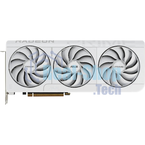 Видеокарта Asus PRIME-RX9070XT-O16G-WHITE белый