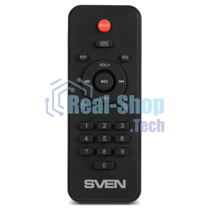 Портативная колонка SVEN PS-555, черный, 65 Вт (RMS), Bluetooth, USB, microSD, пульт
