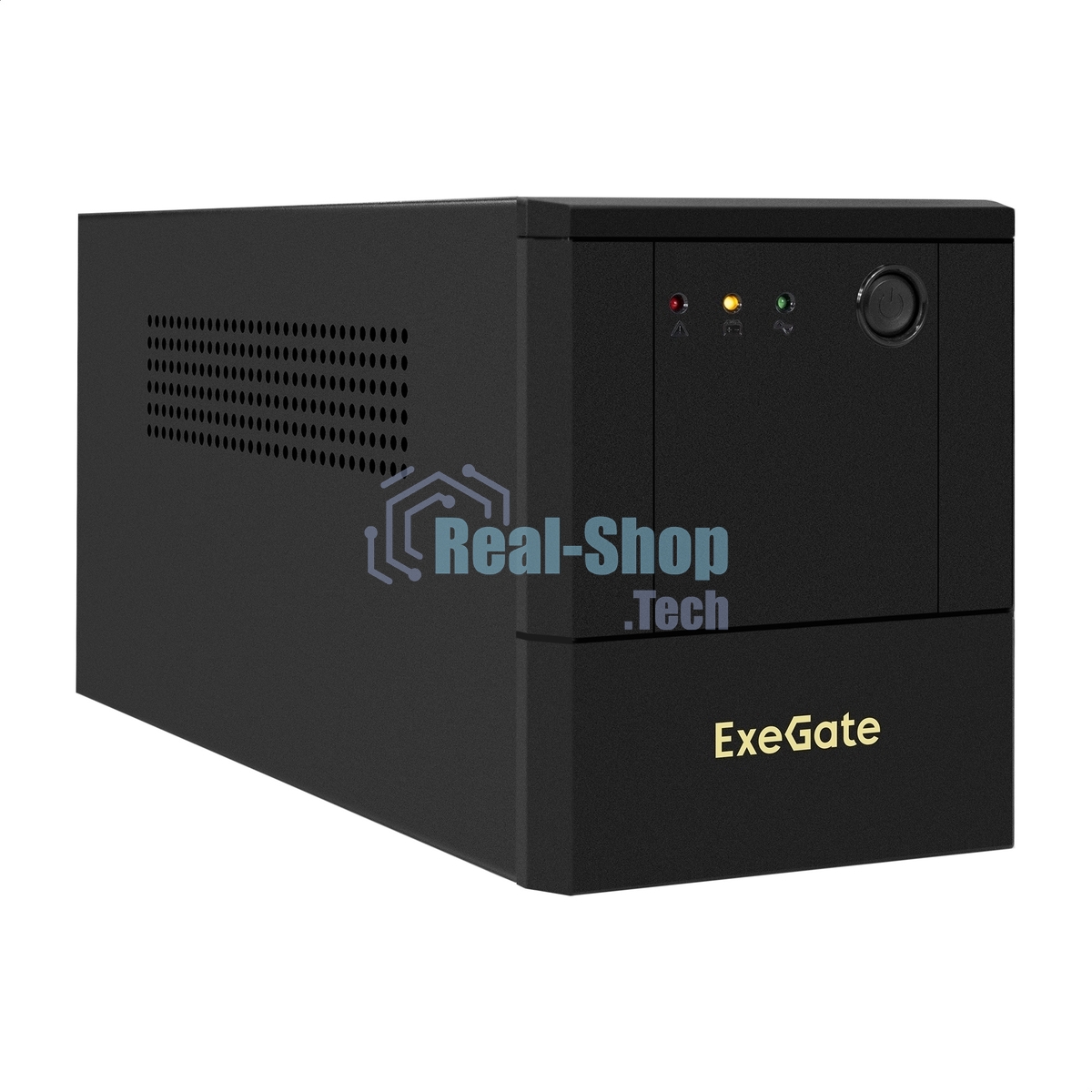 Источник бесперебойного питания ExeGate Power NB-2200.LED.AVR.8C13 (2200VA/1300W, LED, AVR, 8*C13, батарея 12V 9Ah - 2 шт., металлический корпус, Black)