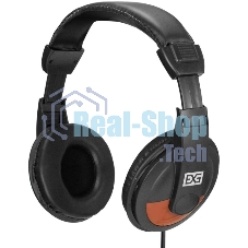 Гарнитура ExeGate Office HS-130S чёрный, проводная, 2 x mini jack 3.5 мм