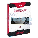 Оперативная память Kingston Fury Renegade Black, DDR4, 16Gb (1x16Gb), 3600MHz, CL16, DIMM, с радиатором, черный