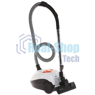 Пылесос Centek CT-2503 белый/оранжевый, 400/2000 Вт, уборка сухая, пылесборник мешок 2.5 л