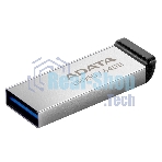 Флешка USB ADATA UR350 (UR350-128G-RSR/BK), 128Gb, USB 3.2, R/W 100/15, серебристый/черный