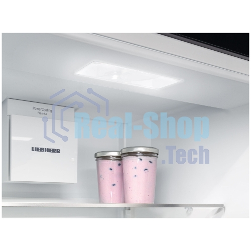 Холодильник Liebherr Pure CNsdc 5703-22 001 серебристый SmartSteel двухкамерный 266/94л морозилка снизу