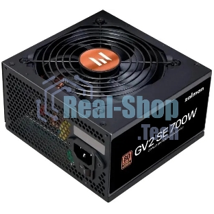 Блок питания Zalman ZM700-GV2SE 700 Вт, 80 PLUS BRONZE, 120 мм, немодульный, черный