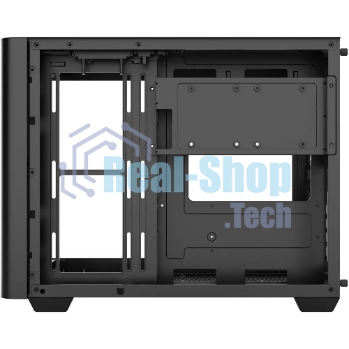 Компьютерный корпус Bloody BD-CC112 черный без БП mATX 9x120мм 2xUSB 3.0 audio bott PSU