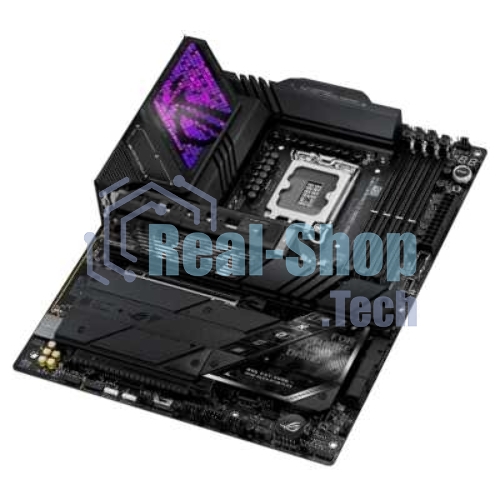 Материнская плата ASUS ROG STRIX Z890-E GAMING WIFI, LGA 1851, Intel Z890, 4xDDR5, 4xSATA, 7xM.2, 1xPCIe 5.0 x16, 1xPCIe 4.0 x16, 1xHDMI, 1xDP, 2xUSB-C Thunderbolt 4, 7xUSB-A 3.2 Gen 2, 3xUSB-A 3.2 Gen 1, 2xUSB-C 3.2 Gen 2x2, 1x 5Gb LAN, 2x3.5 мм, 7.1, ATX