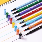 Фломастеры Deli EC156-24 ColoRun 24 цвета, пластиковая туба