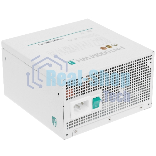 Блок питания Deepcool/GAMERSTORM PN1000M WH (ATX 3.1, 1000W, Full Cable Management, PWM 135мм fan, Active PFC, 80+ GOLD, Active PFC + Full Bridge SRC LLC + DC/DC,Gen5 PCIe, белый) RET