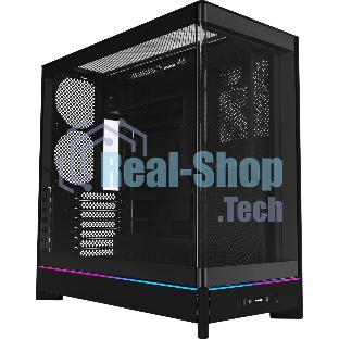 Компьютерный корпус Montech HS02 черный без БП ATX 4x140мм 2xUSB 3.0 1xUSB3.1 audio bott PSU