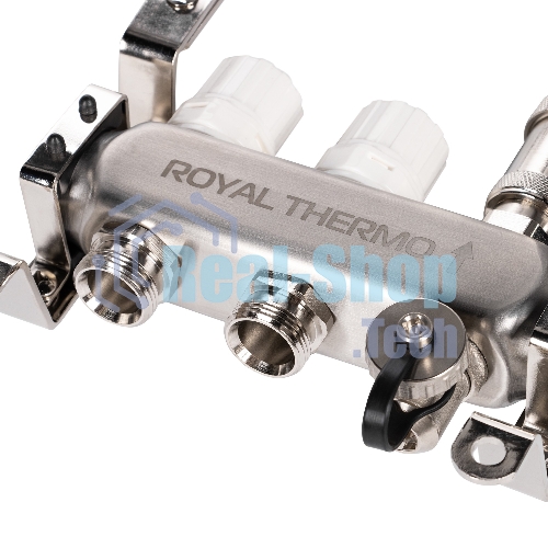 Коллектор Royal Thermo нерж. в сборе с расходомерами 1