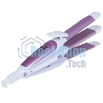 Мультистайлер DELTA LUX DL-0632 белый/сиреневый, 32 мм, 180 °C, 1 режим