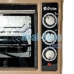 Мини-печь DELTA D-0123 бежевый