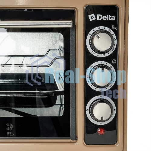Мини-печь DELTA D-0123 бежевый