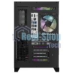 Компьютерный корпус Formula V Line Crystal Z6 Black, ATX, Left & Front & Bevel side Tempered Glass, TYPE-C*1, USB3.0*2