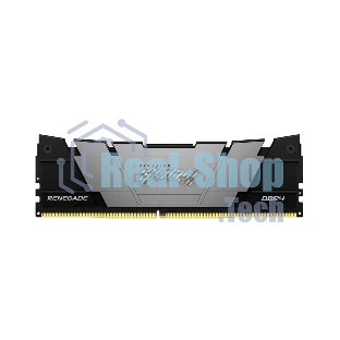 Оперативная память Kingston Fury Renegade Black, DDR4, 16Gb (1x16Gb), 3600MHz, CL16, DIMM, с радиатором, черный