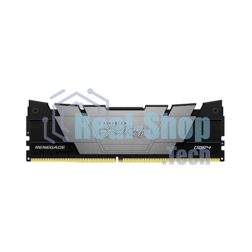 Оперативная память Kingston Fury Renegade Black, DDR4, 16Gb (1x16Gb), 3600MHz, CL16, DIMM, с радиатором, черный